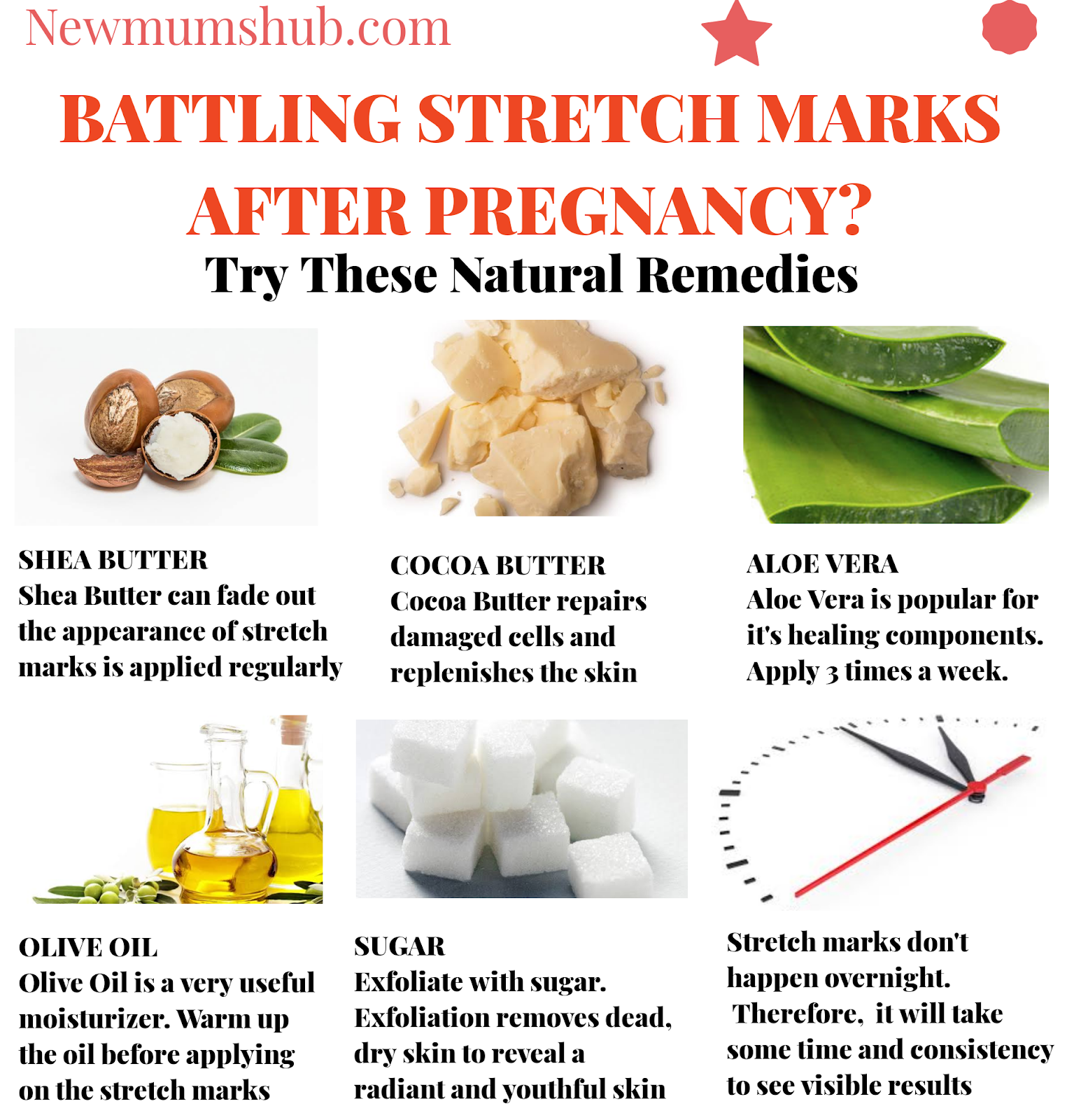 Battling Stretch Marks After Pregnancy? Try These Natural Remedies 