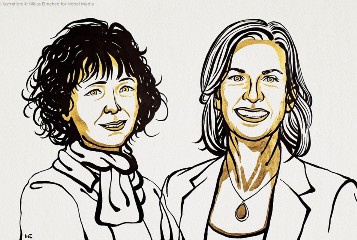 Történelmet írt a kémiai Nobel-díj Párizsban: Két női professzor a  genomszerkesztésben forradalminak számító módszer kidolgozásáért kapta az  elismerést - Glamour