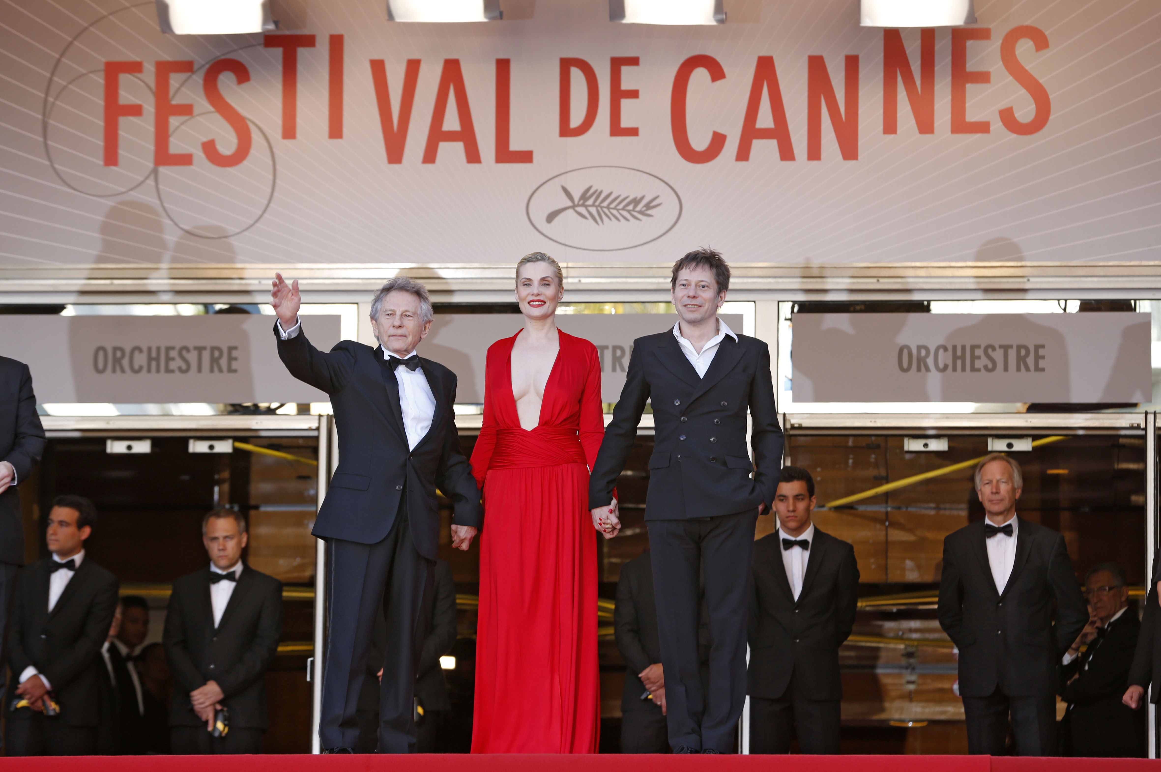 Emmanuelle Seigner w Cannes