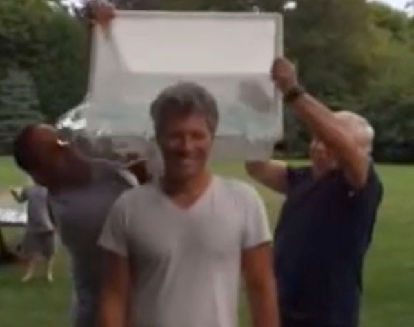 Jon Bon Jovi ALS Ice Bucket Challenge