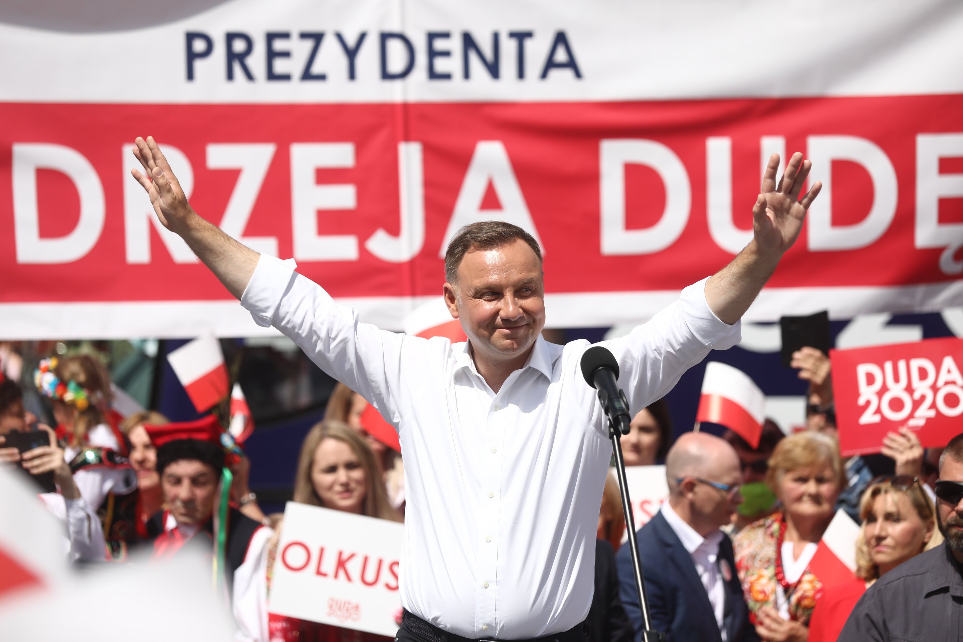 Andrzej Duda w Olkuszu
