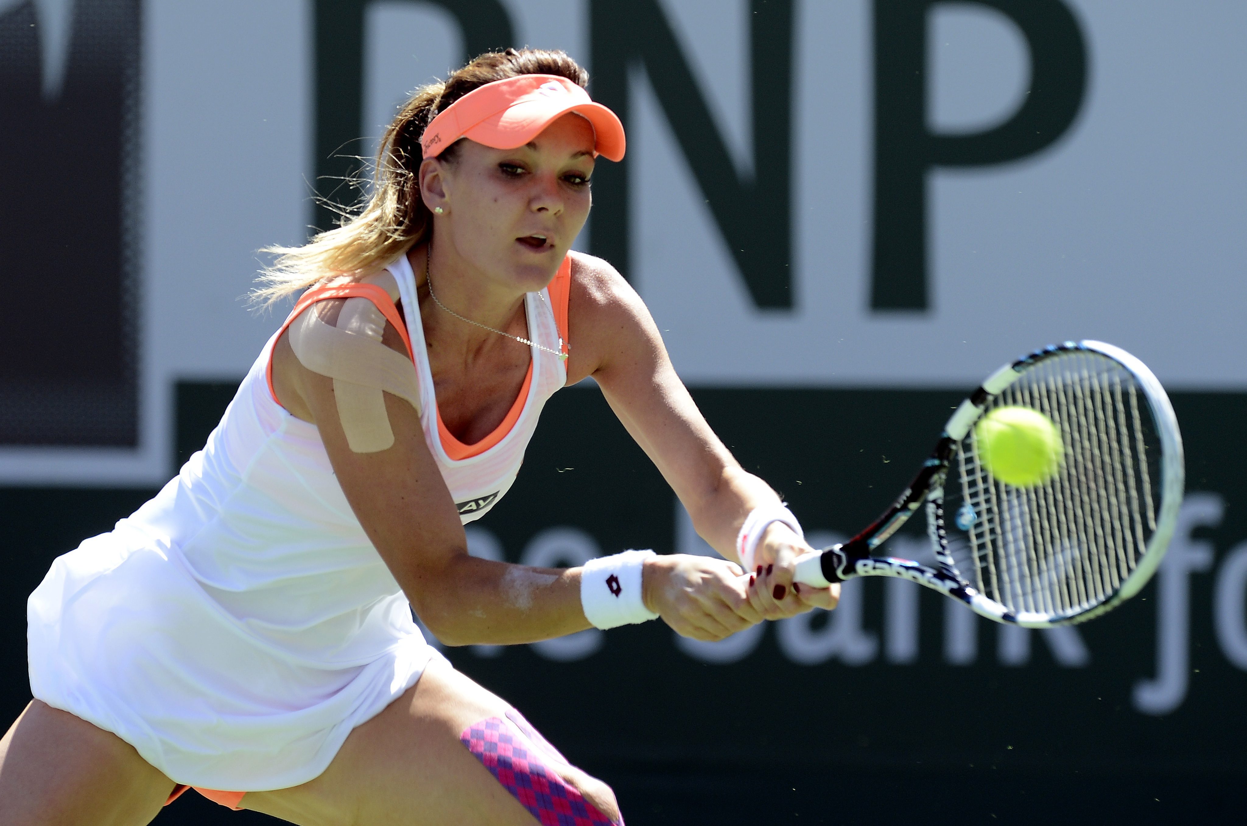 Agnieszka Radwańska w finale Indian Wells przegrała z bólem