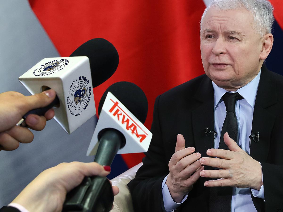 Jarosław Kaczyński PiS polityka Prawo i Sprawiedliwość Radio Maryja TV Trwam media radio telewizja