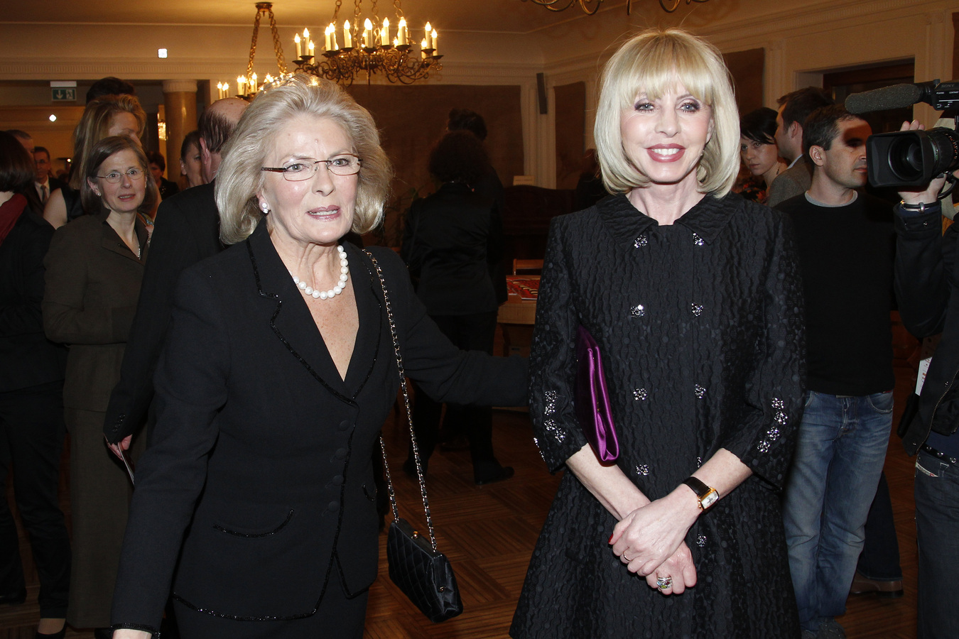 Elżbieta Penderecka i Grażyna Kulczyk na inauguracji 16 Wielkanocnego Festiwalu Ludwika Beethovena