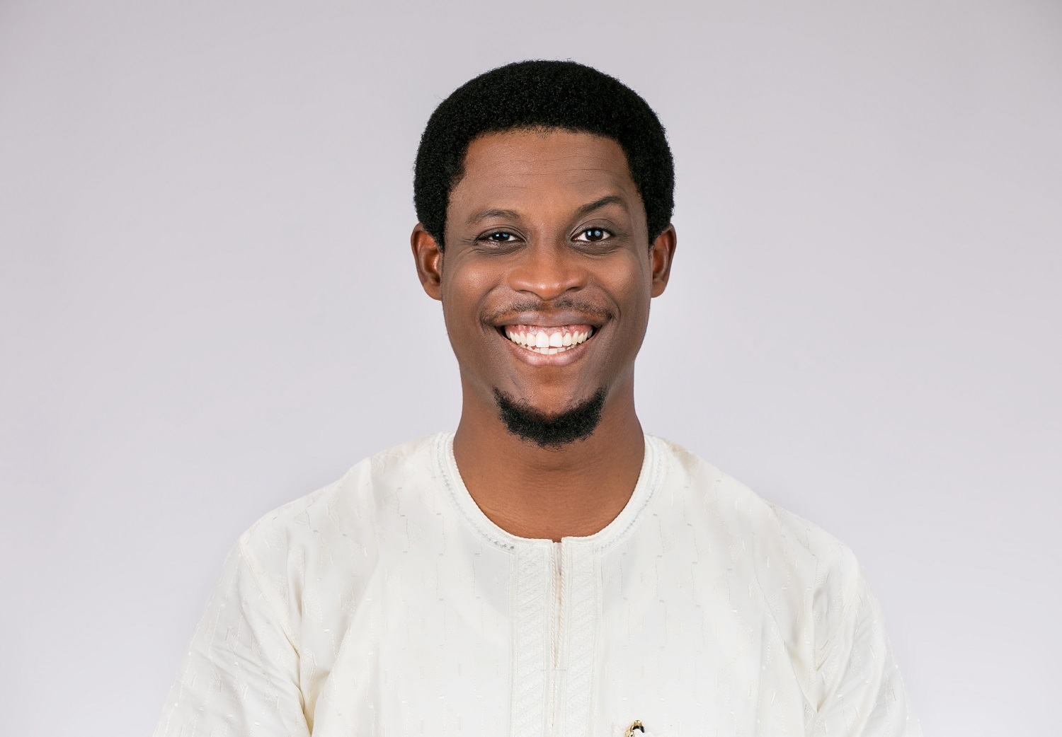 Seyi Awolowo was pranked by Ebuka during the third BBNaija eviction show on Sunday, July 21, 2019. [Multichoice NG]