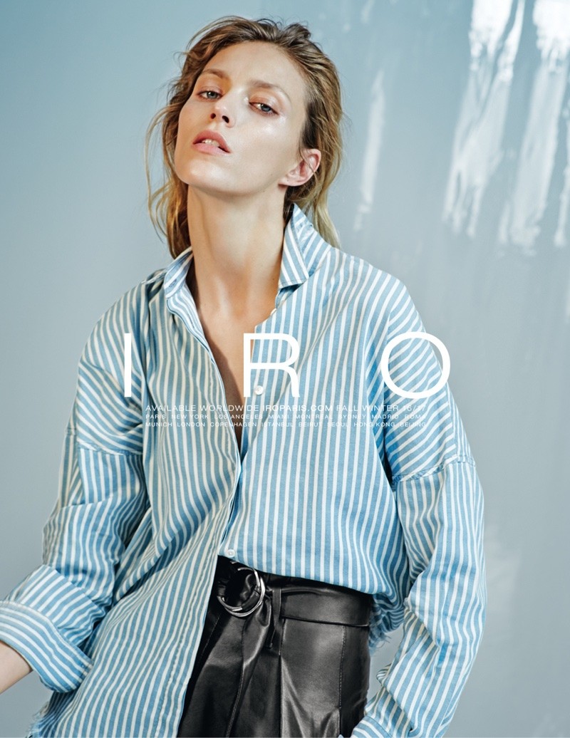 Anja Rubik IRO FW2016
