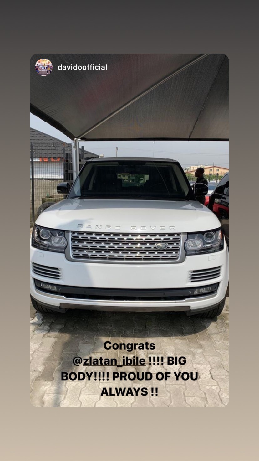 Zlatan Ibile has joined the gang of celebrities with Range Rover SUVs in their garages. [Instagram/ZlatanIbile]