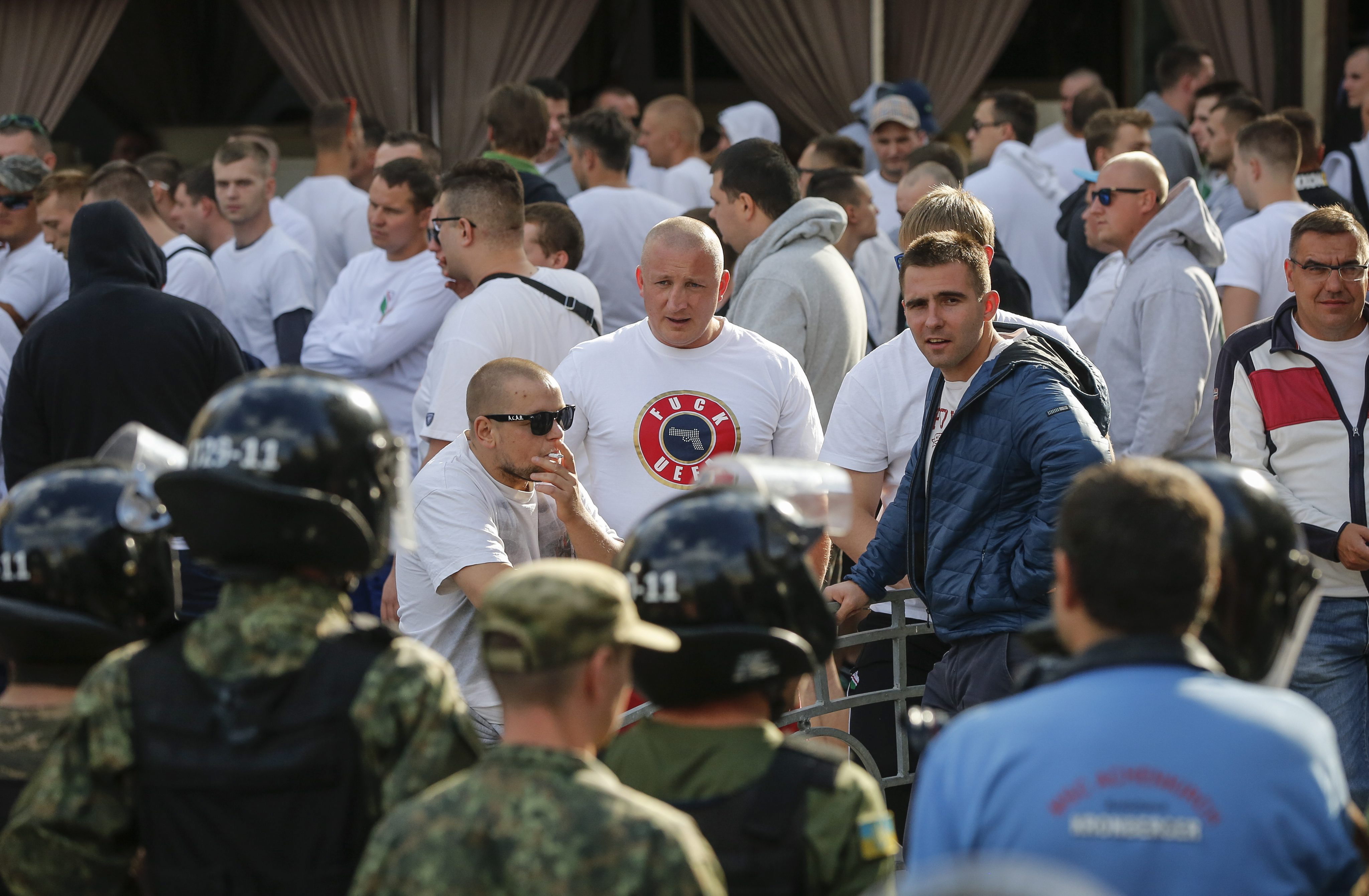 Ukraińcy w Kijowie polowali na polskich kibiców