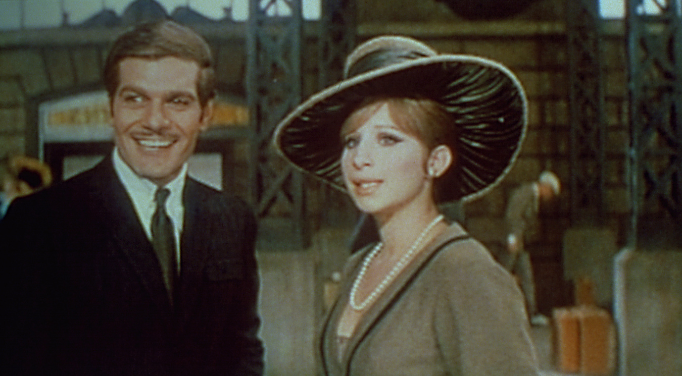 Omar Sharif i Barbra Streisand w filmie