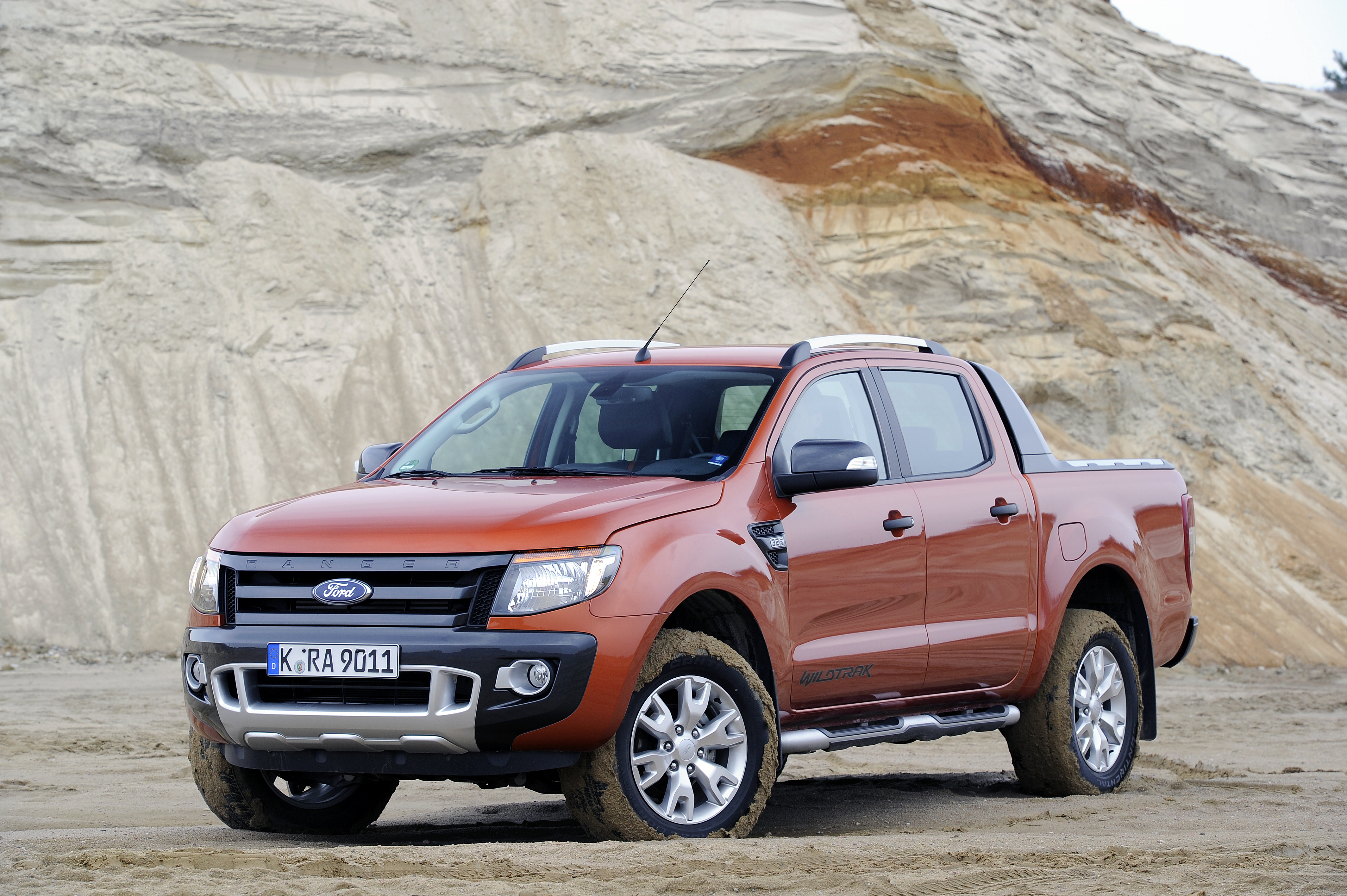Ford Ranger odznacza się siłą uciągu przyczepy o masie do 3350 kilogramów w modelach wyposażonych w silniki Diesel