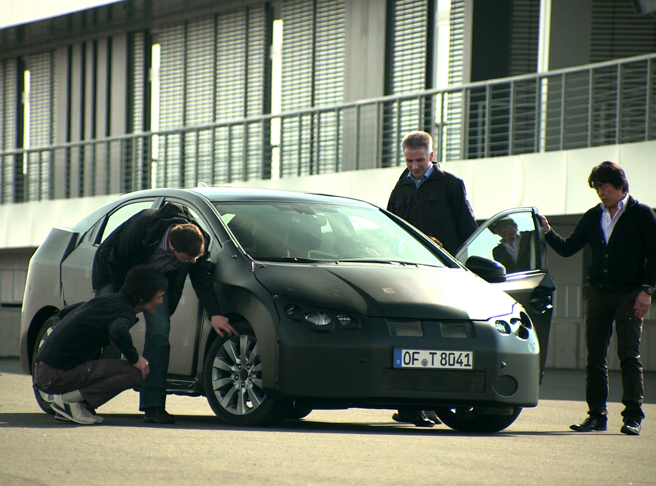 Nowa honda civic w fazie testów