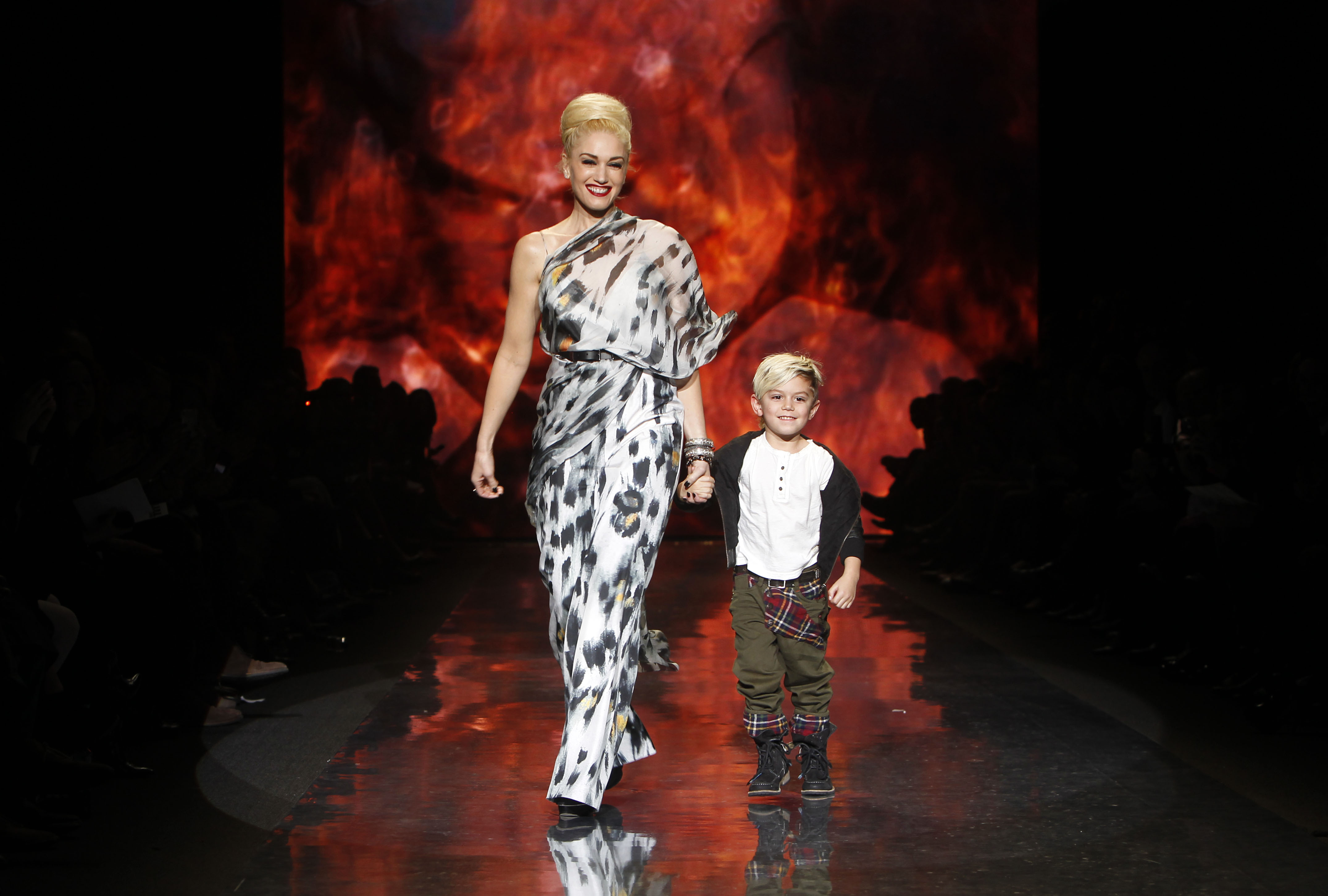 Gwen Stefani i jej syn Kingston