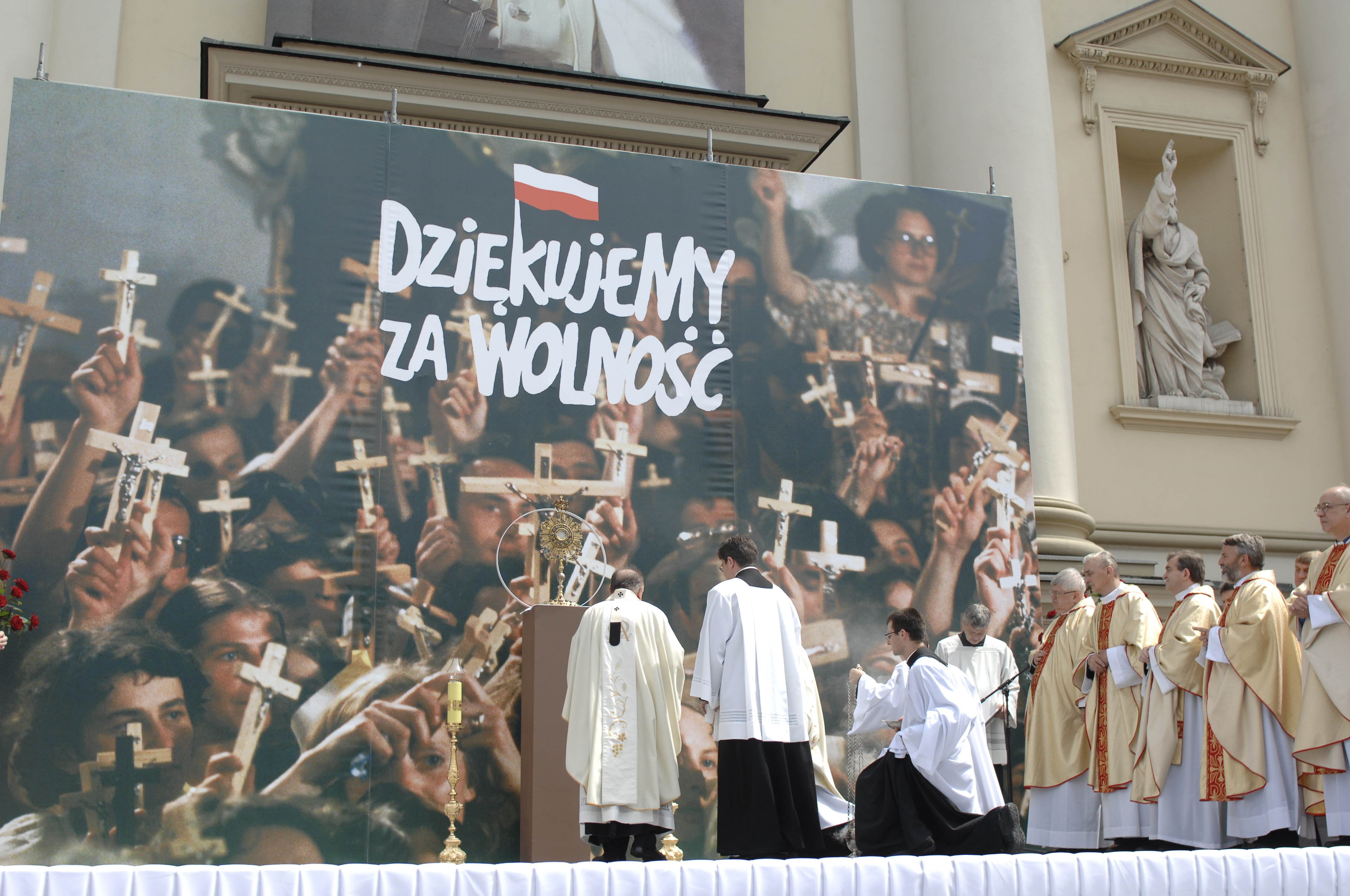 Procesja Bożego Ciała w Warszawie