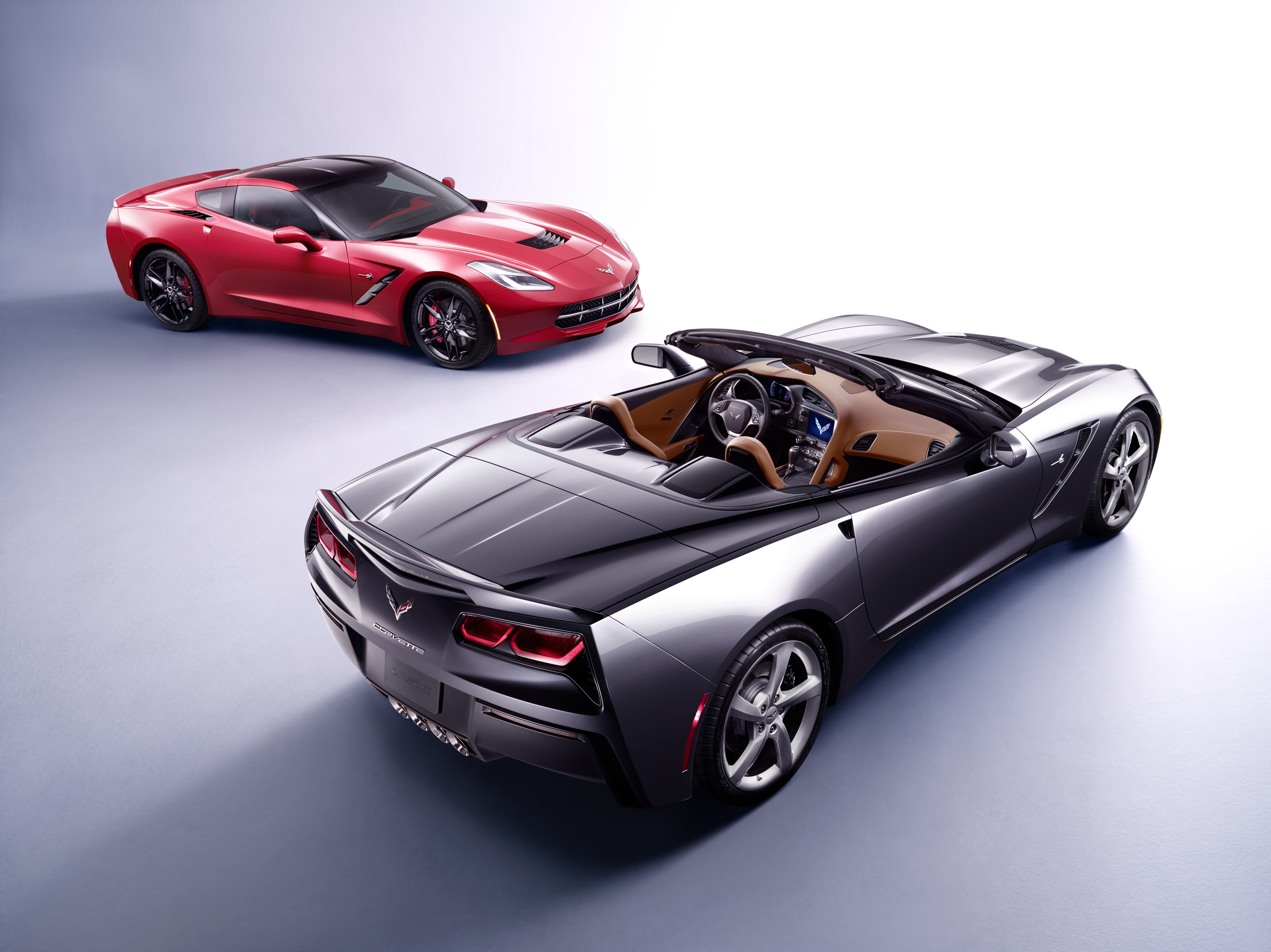 Chevrolet corvette stingray kabriolet i coupe