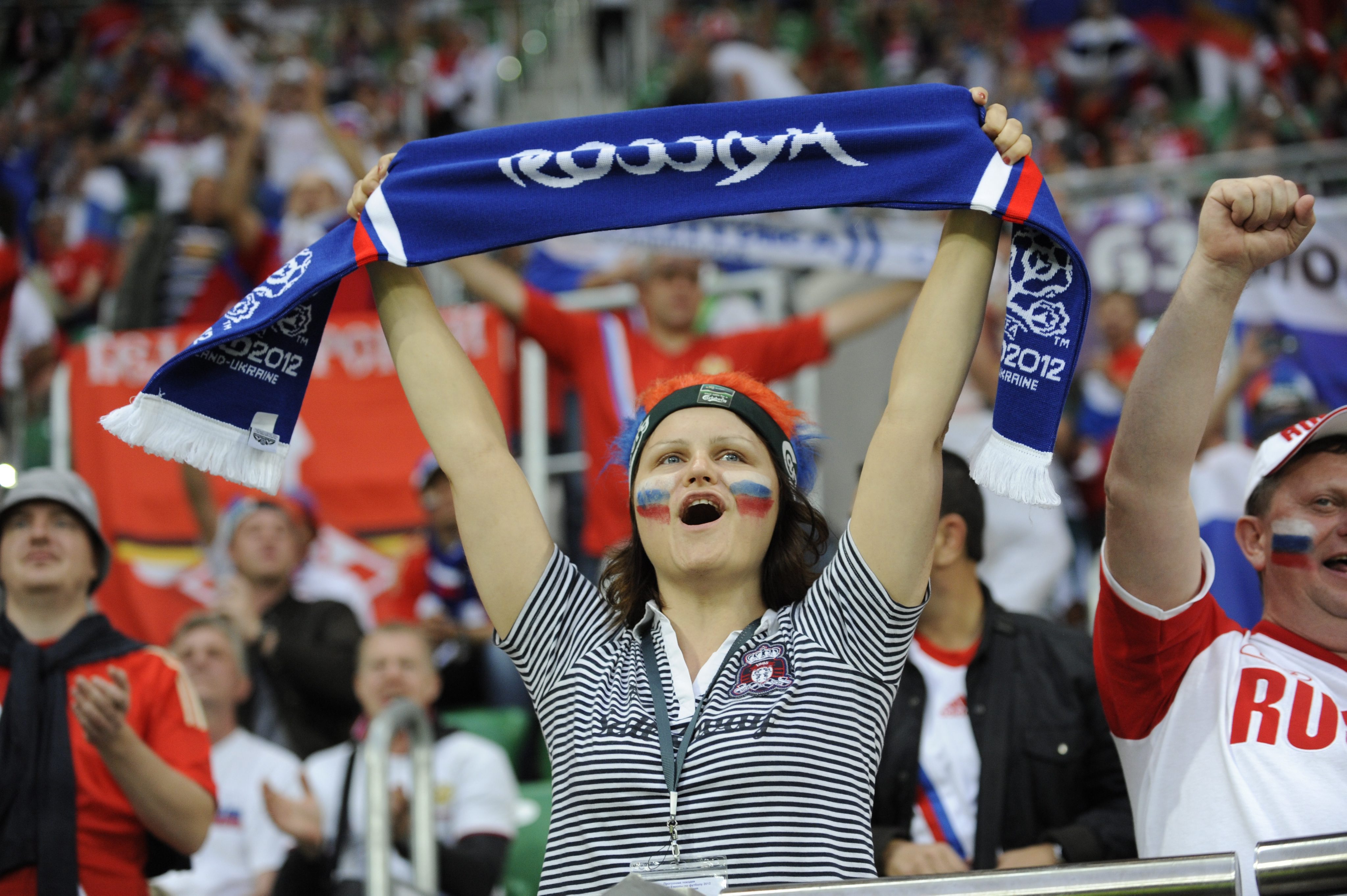 Rosyjscy kibice