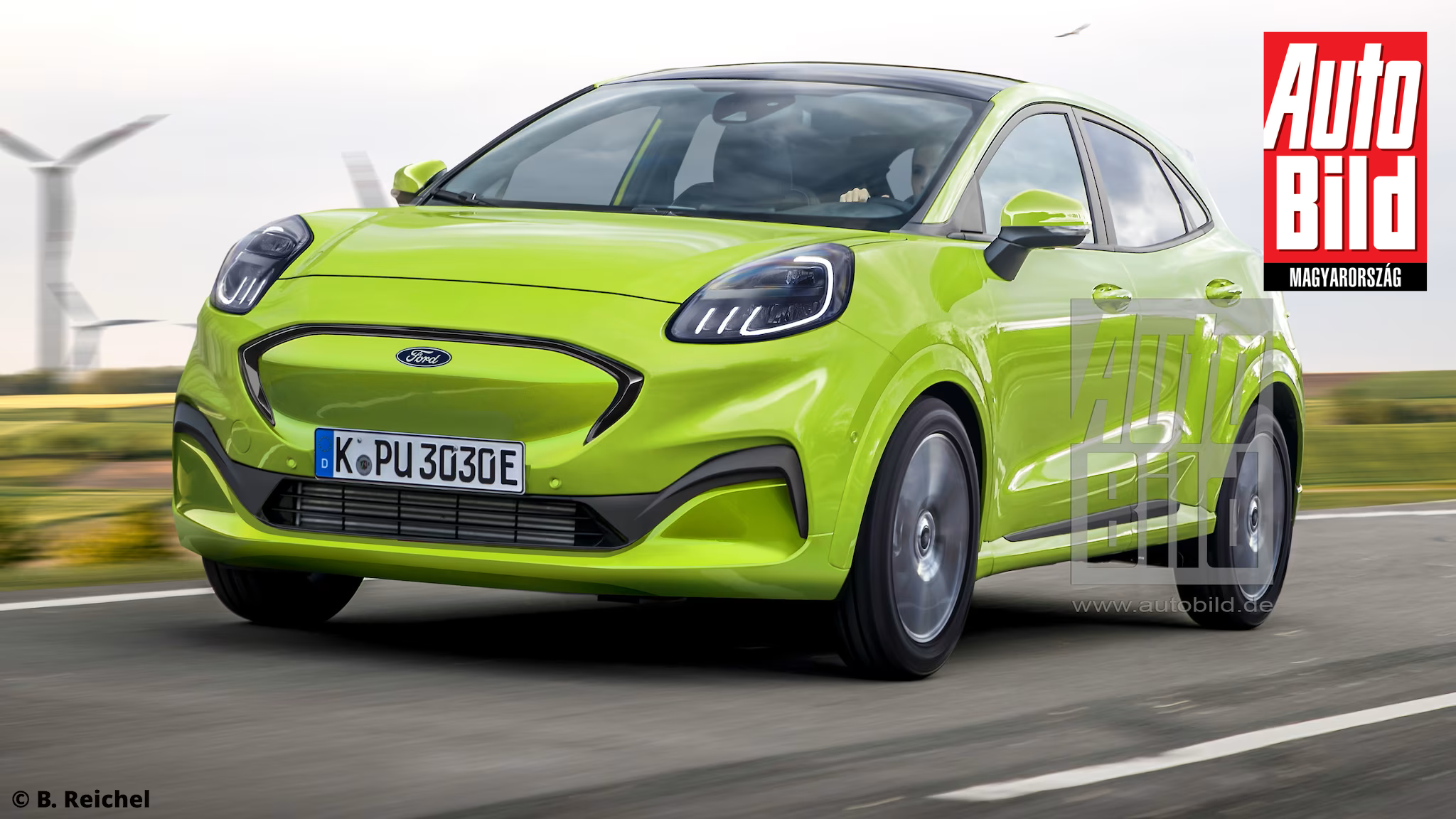 A Ford elektromos autóvá alakítja a kis Puma SUV-ot
