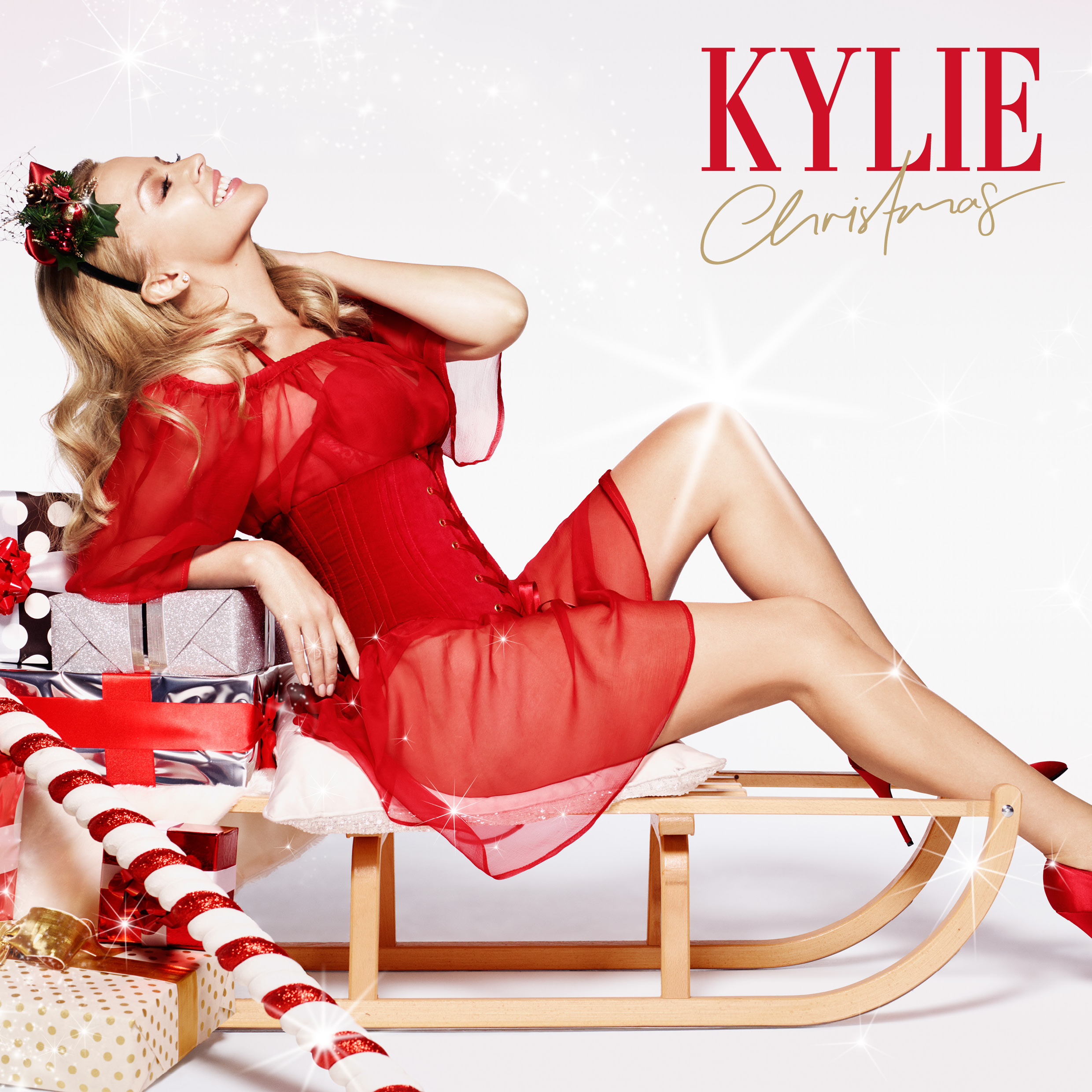 Kylie Minogue na okładce albumu