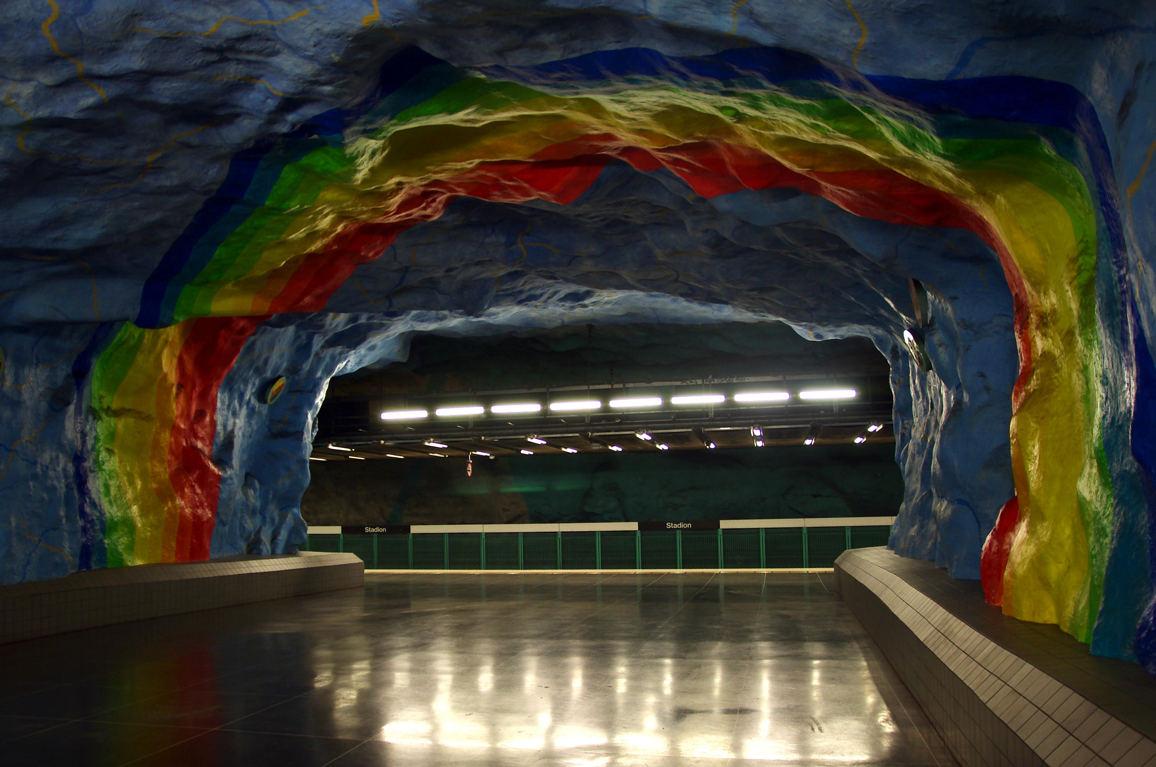 Sztokholm stacja metra