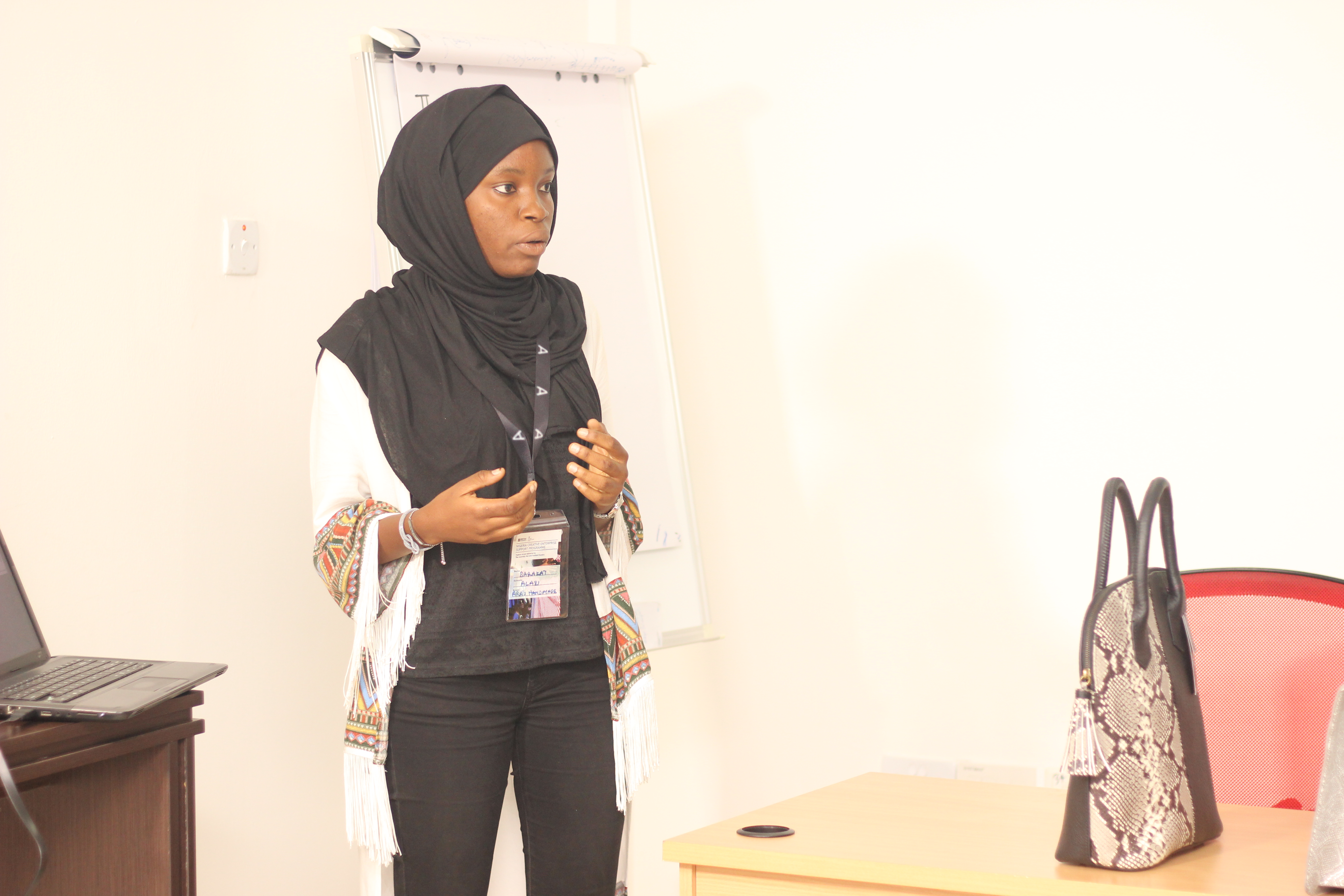 Entrepreneurs flaunt their creative prowess at the semi-final stage of the Nigeria Creative Enterprise Support Programme