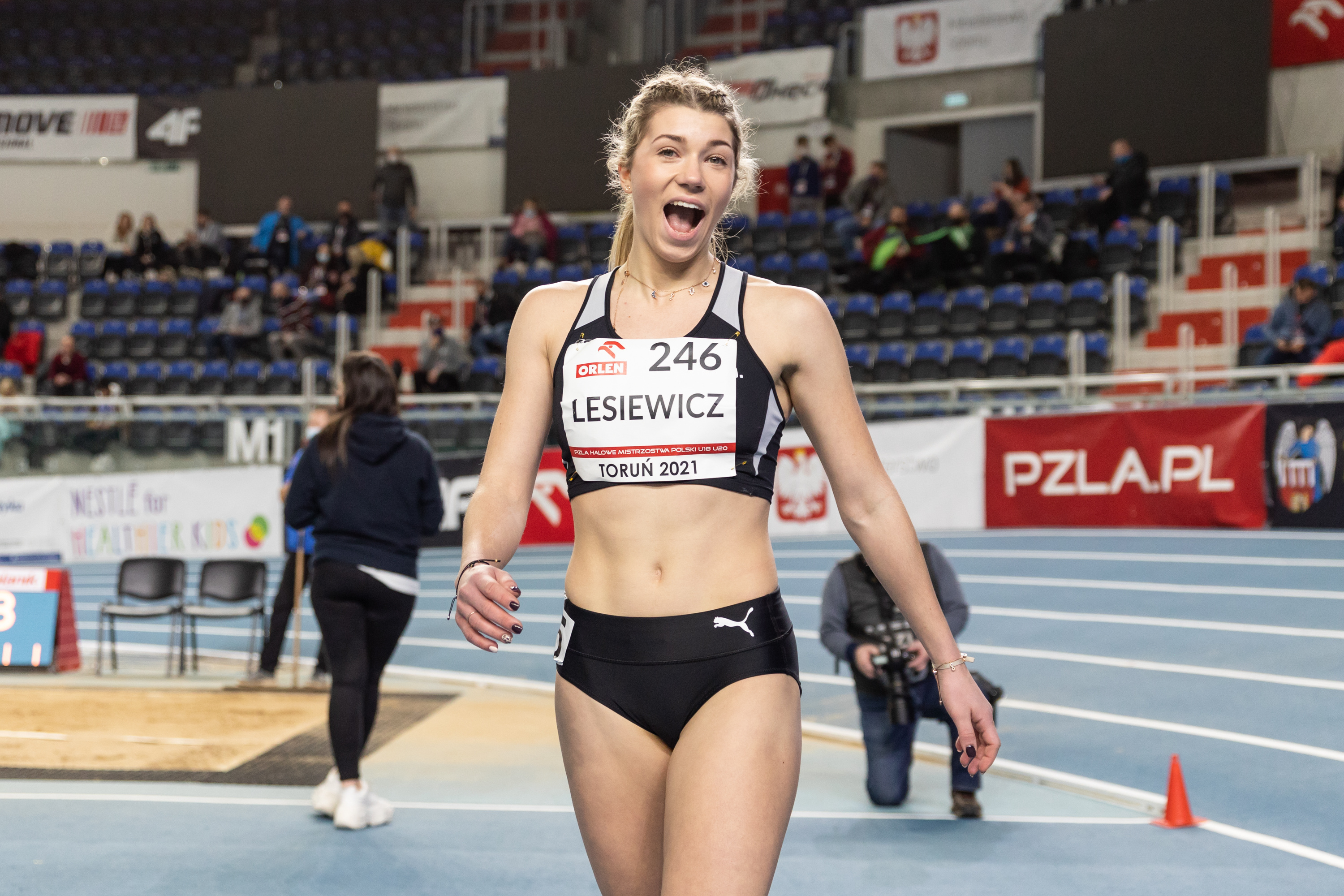 Lekkoatletyczne MPJ: Lesiewicz ze złotem i rekordem Polski - Sport
