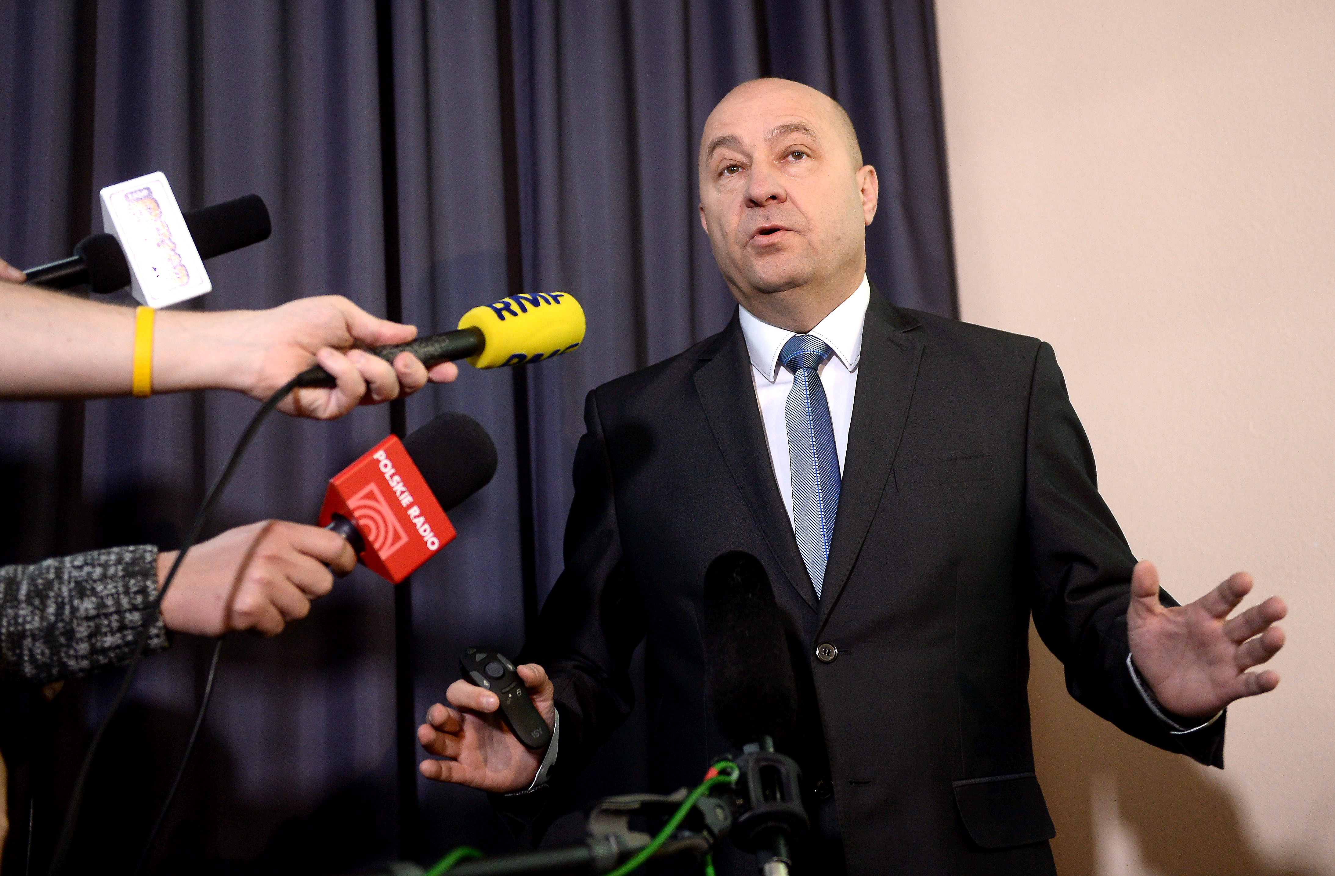 Greń na konferencji w sprawie