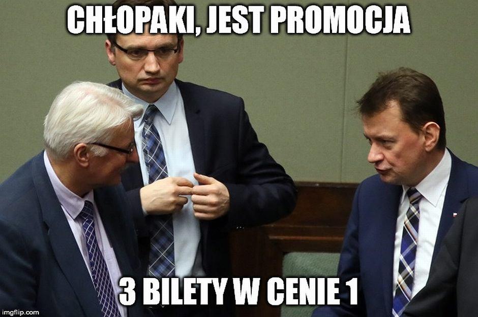 Błaszczak, Waszczykowski, Londyn, MEMY