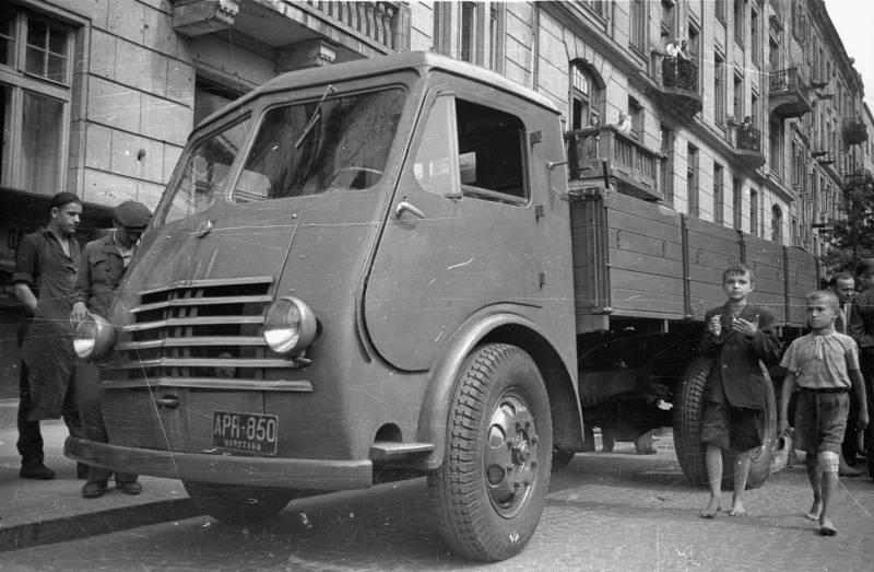 Ursus 18 1948 Był nawet epizod produkcji ciężarówki Star 20
