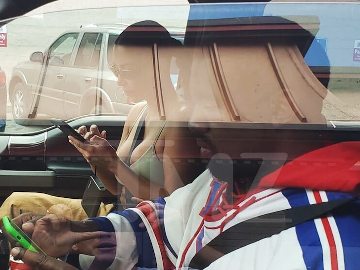 Photo of Kanye West and Kim Kardashisn [TMZ]