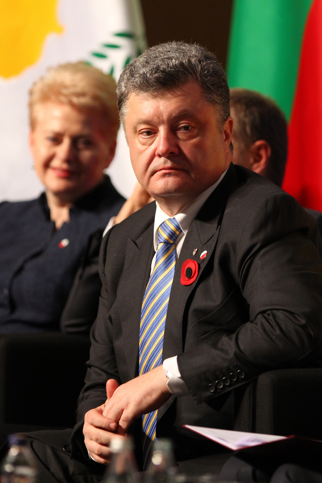 Prezydent Ukrainy PETRO POROSZENKO na Westerplatte