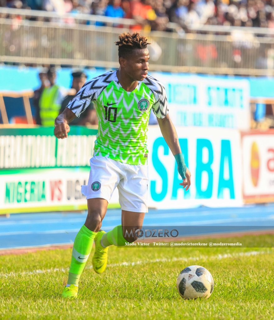 Samuel Chukwueze is set to make his AFCON debut for the Super Eagles of Nigeria