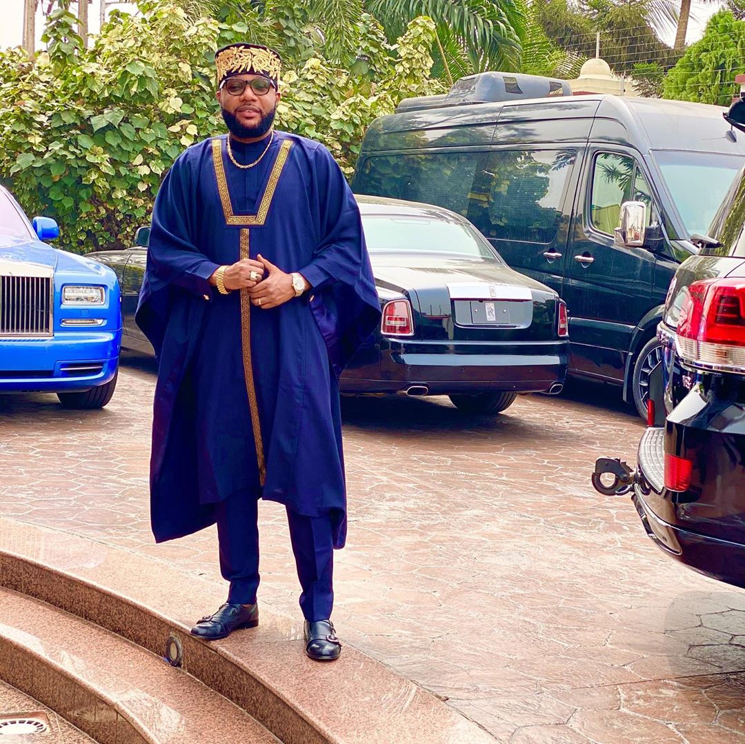 Nigerian music mogul and businessman, Emeka Okonkwo also known as E-Money has been interrogated by the police following his reported abuse and misuse of the privileges of having escorts. [Instagram/IamEMoney1]