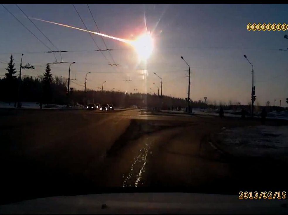 Meteoryt nad Czelabińskiem