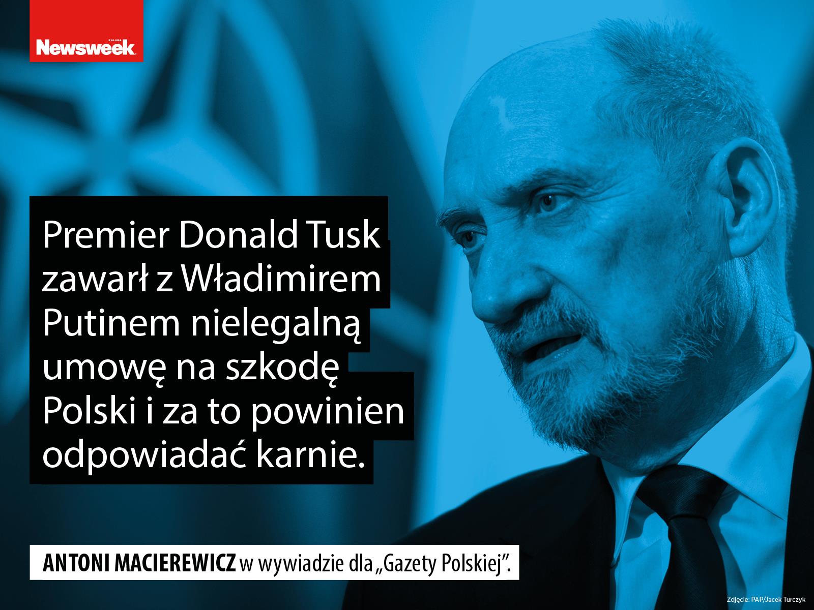 Antoni Macierewicz polityka MON Prawo i Sprawiedliwość PiS