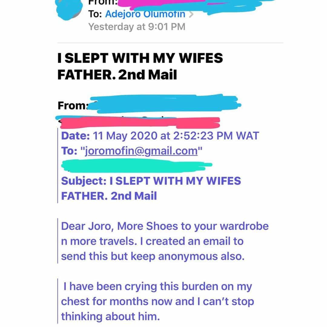 I’ve been sleeping with my wife’s father since December last year; I love this man – Man confesses