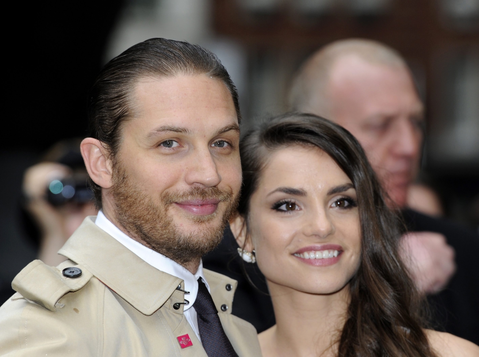 Tom Hardy i Charlotte Riley na premierze filmu