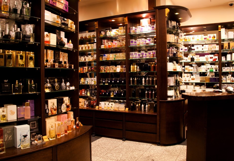 Wnętrze perfumerii Quality Missala (fot. Marek Pietroń/VUMAG)