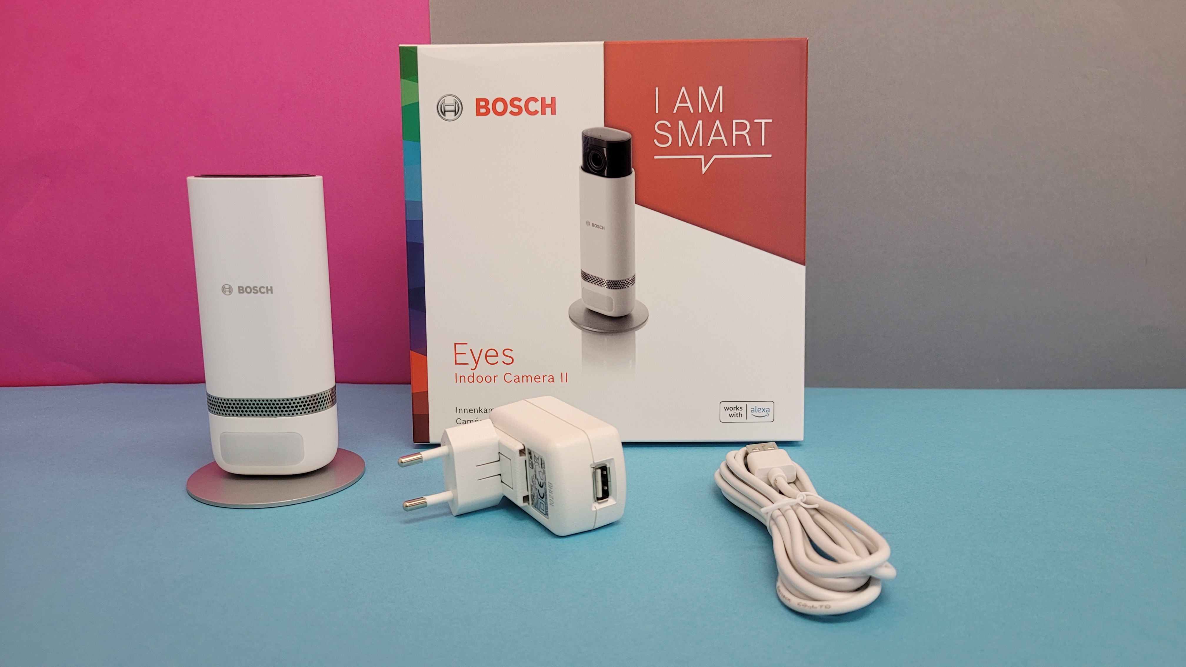Bosch Eyes Innenkamera II im Test: Weitwinkel-Überwachungskamera mit Alarm