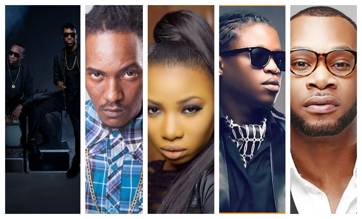 Skuki, Jesse Jagz, Mo'cehddah, General Pype, D'Prince