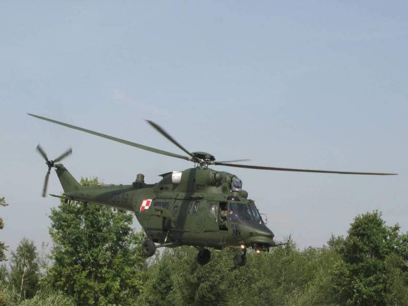 Wojsko 19 śmigłowiec PZL W-3WA Głuszec wsparcie bojowe