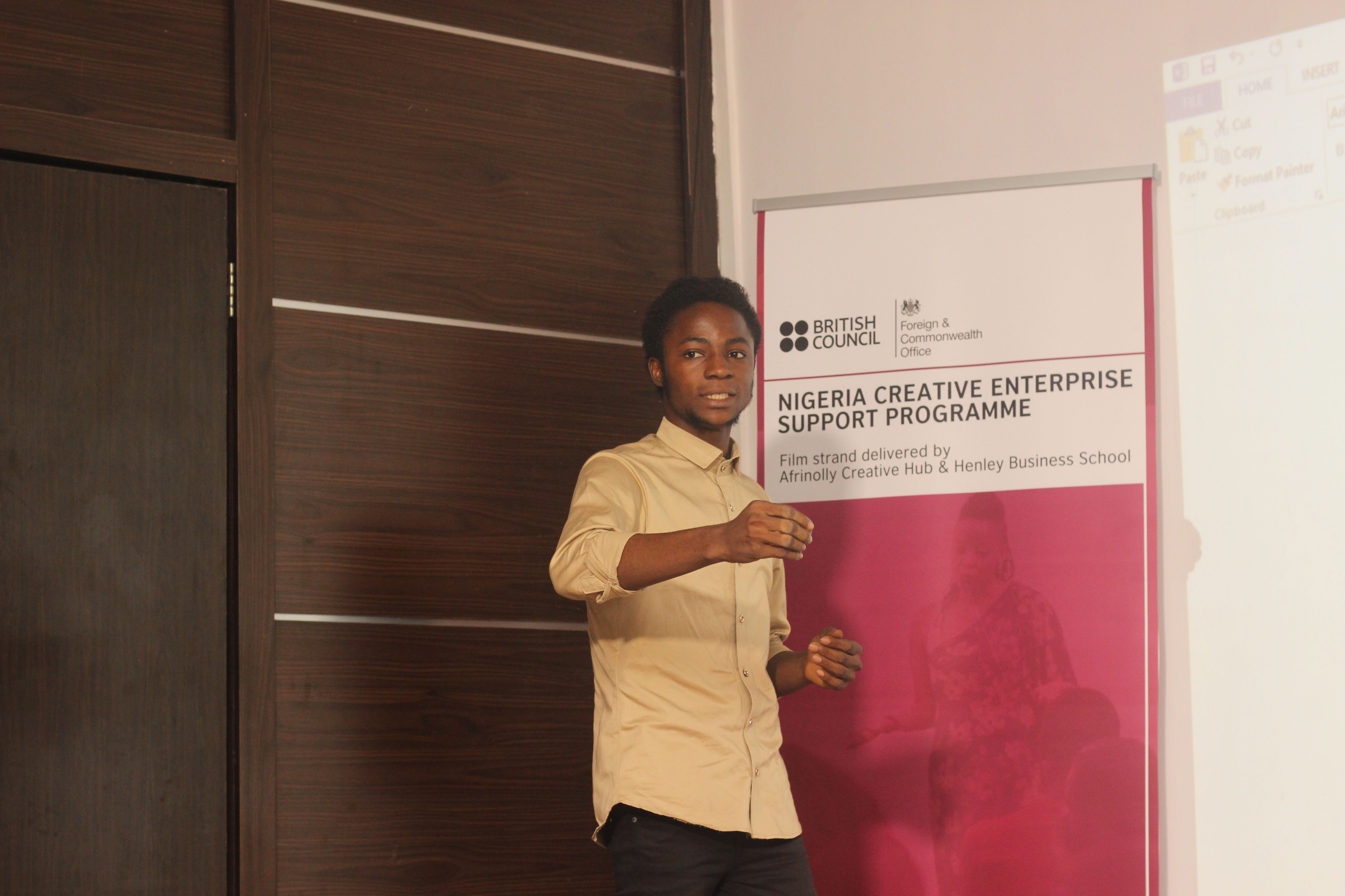 Entrepreneurs flaunt their creative prowess at the semi-final stage of the Nigeria Creative Enterprise Support Programme