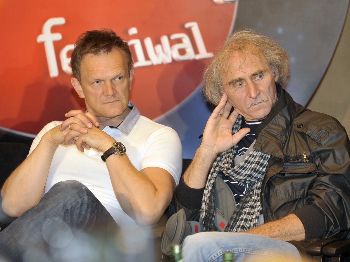 Cezary Pazura i Jerzy Kryszak