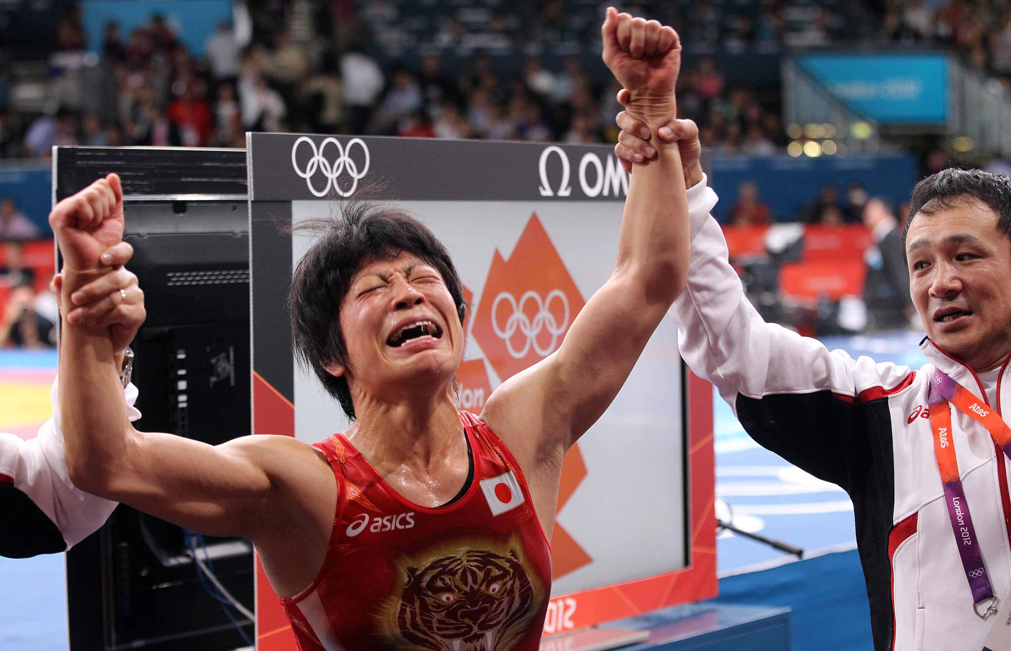 Łzy sportowców - Japonka Hitomi Obara