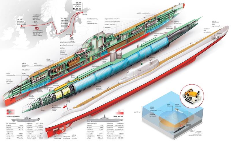 ORP Orzeł infografika 800