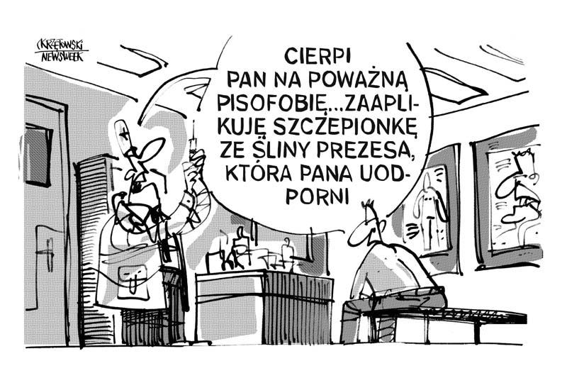 Pisofobia krzętowski