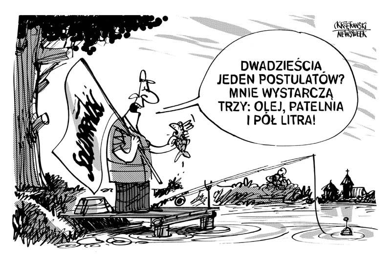 Trzy postulaty, solidarność, związki zawodowe