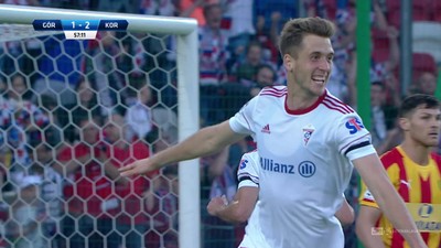 Górnik Z. - Korona (2:2): Bierność Korony w obronie kończy się utratą prowadzenia! Bochniewicz strzela po asyście Żurkowskiego!