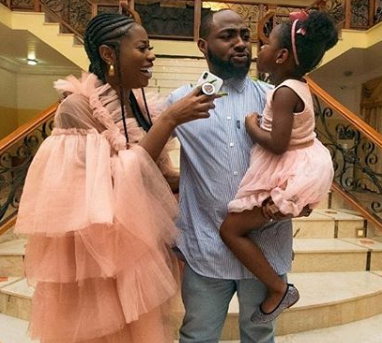 Davido and his first baby mama, Sophia Momodu [LindaIkeji]