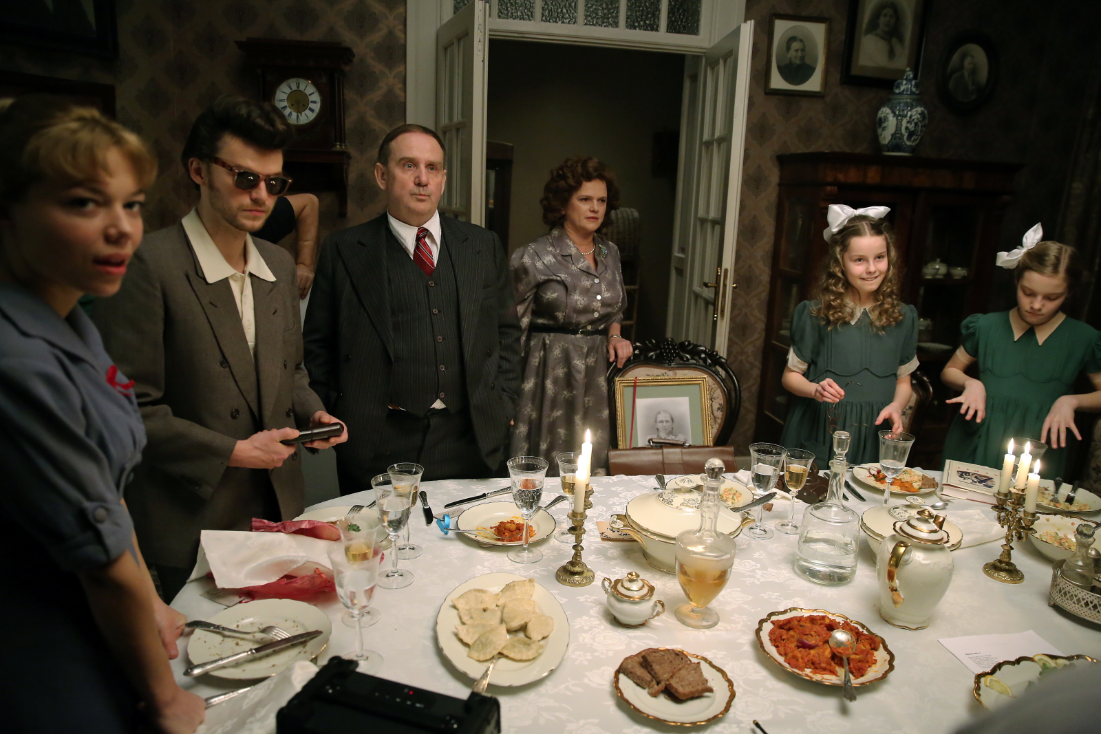 Marianna Zydek, Mateusz Kościukiewicz, Sławomir Orzechowski, Katarzyna Figura, Milena Poświatowska, Iga Mencel na planie filmu