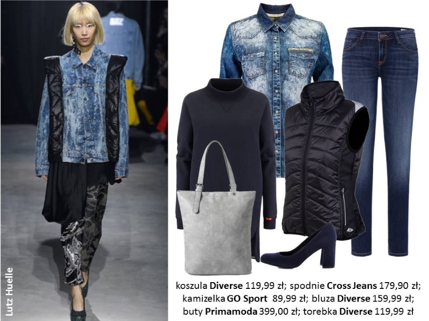 Dokładnie tak, jak zaprezentowały to modelki na wybiegu u Louis Vuitton, Calvin Klein, Dior i Lutz Huelle.