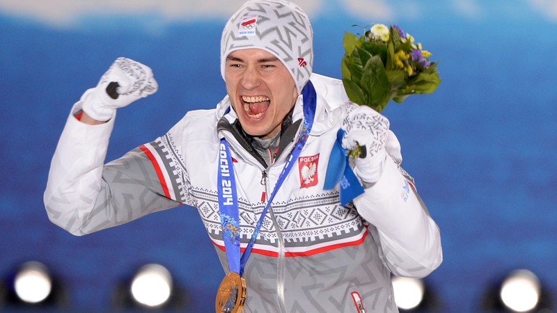 Kamil Stoch ze złotym medalem